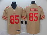 Nike 49ers 85 George Kittle Cream Inverted Legend Limited Jersey,baseball caps,new era cap wholesale,wholesale hats